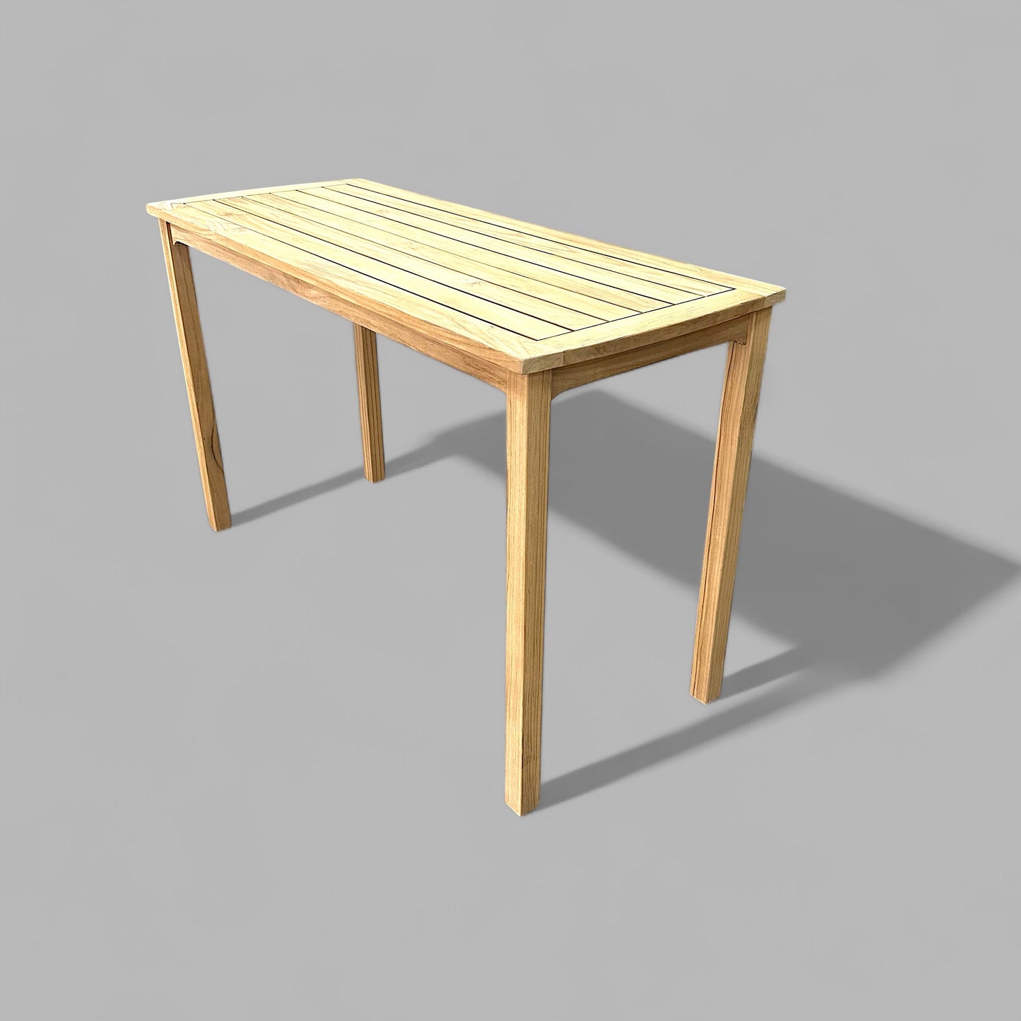 Ensemble bistro en teck à hauteur de comptoir Kilohana