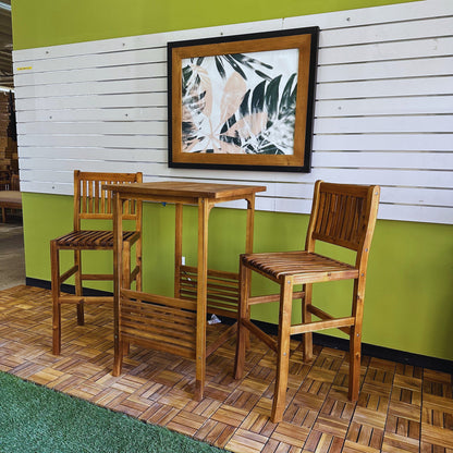 Ensemble de barres hautes