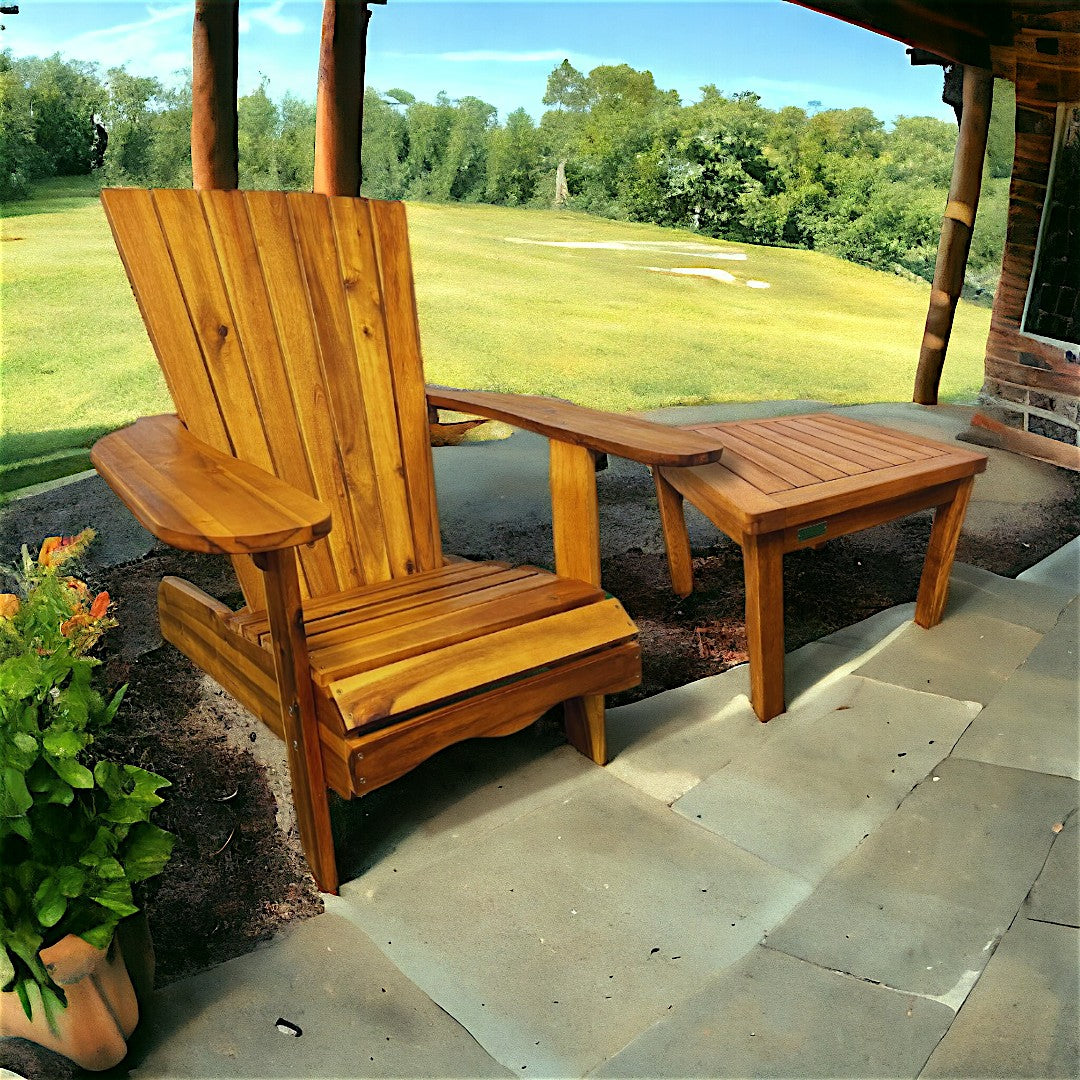 Ensemble de table Adirondack et carrée