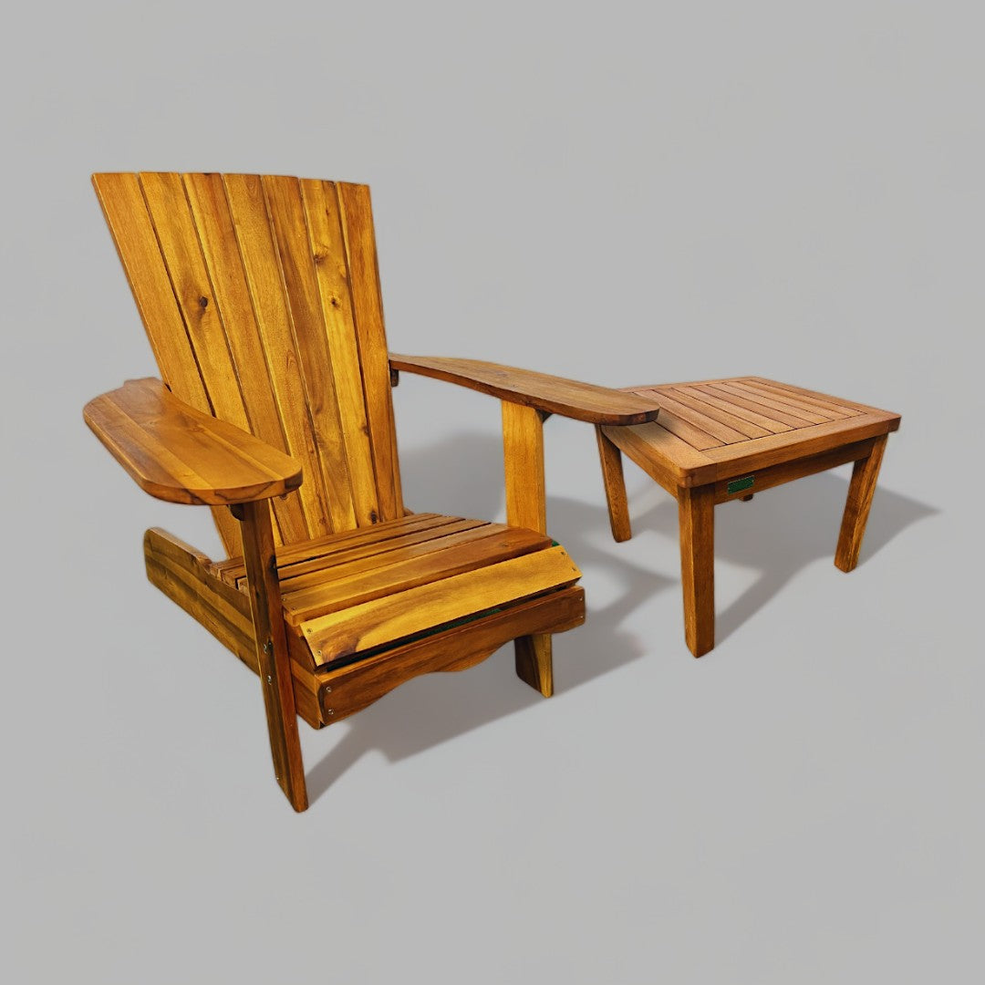 Ensemble de table Adirondack et carrée