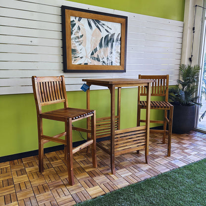 Ensemble de barres hautes