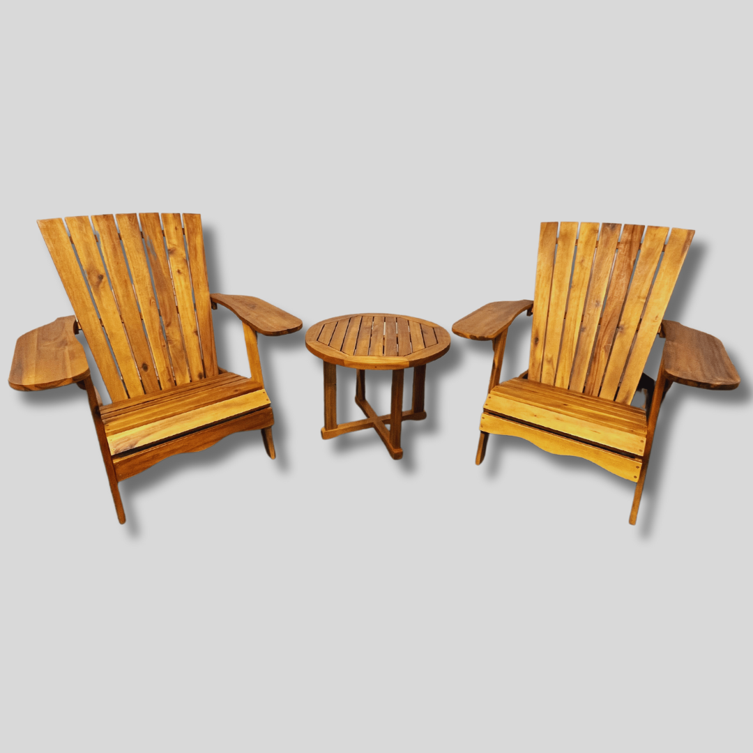 Ensemble Adirondack et table ronde