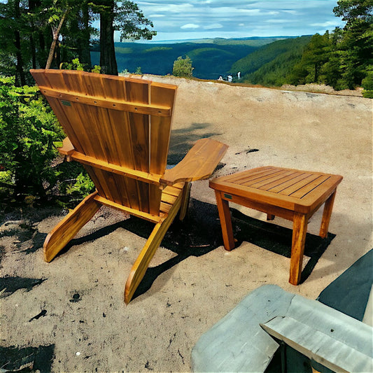 Ensemble de table Adirondack et carrée