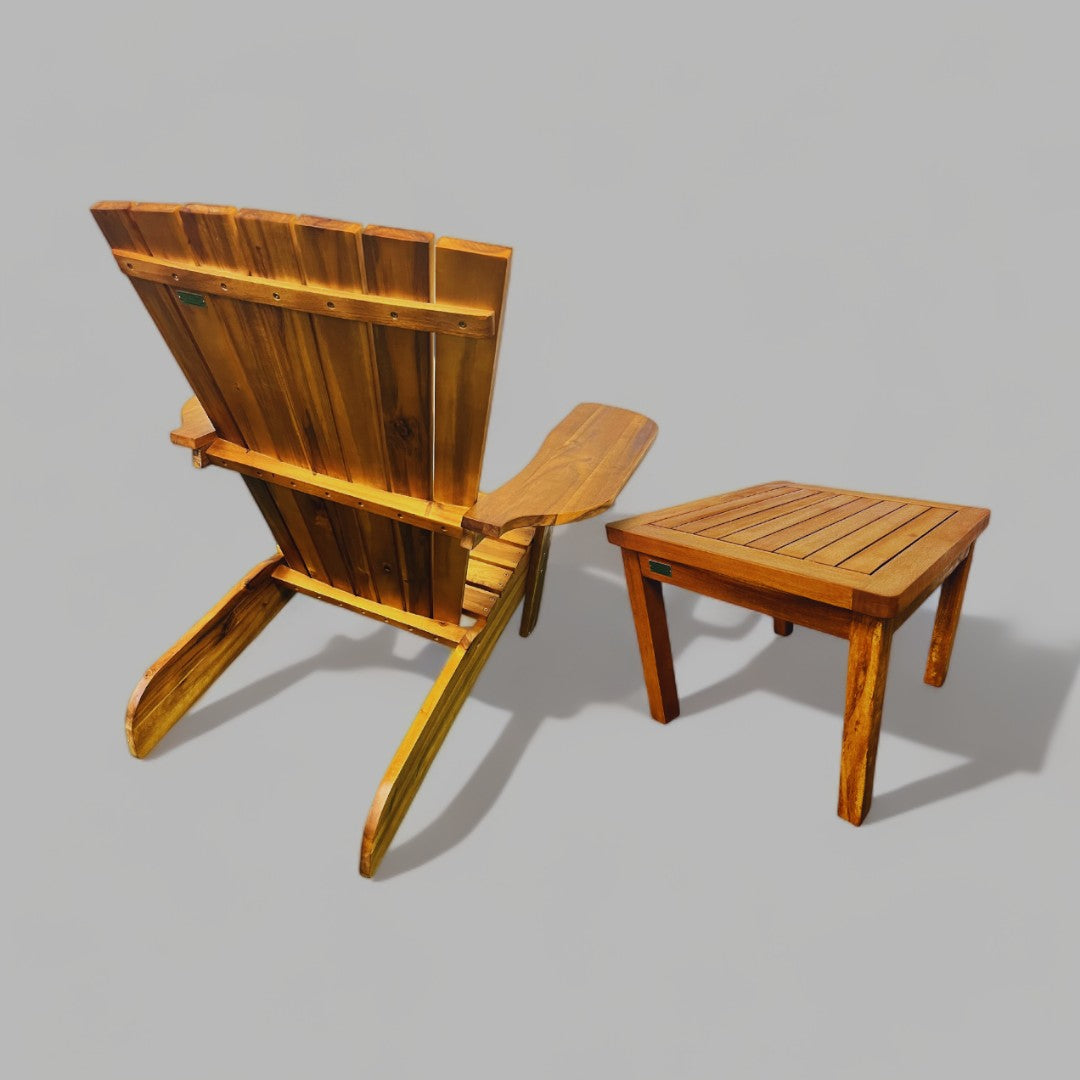 Ensemble de table Adirondack et carrée