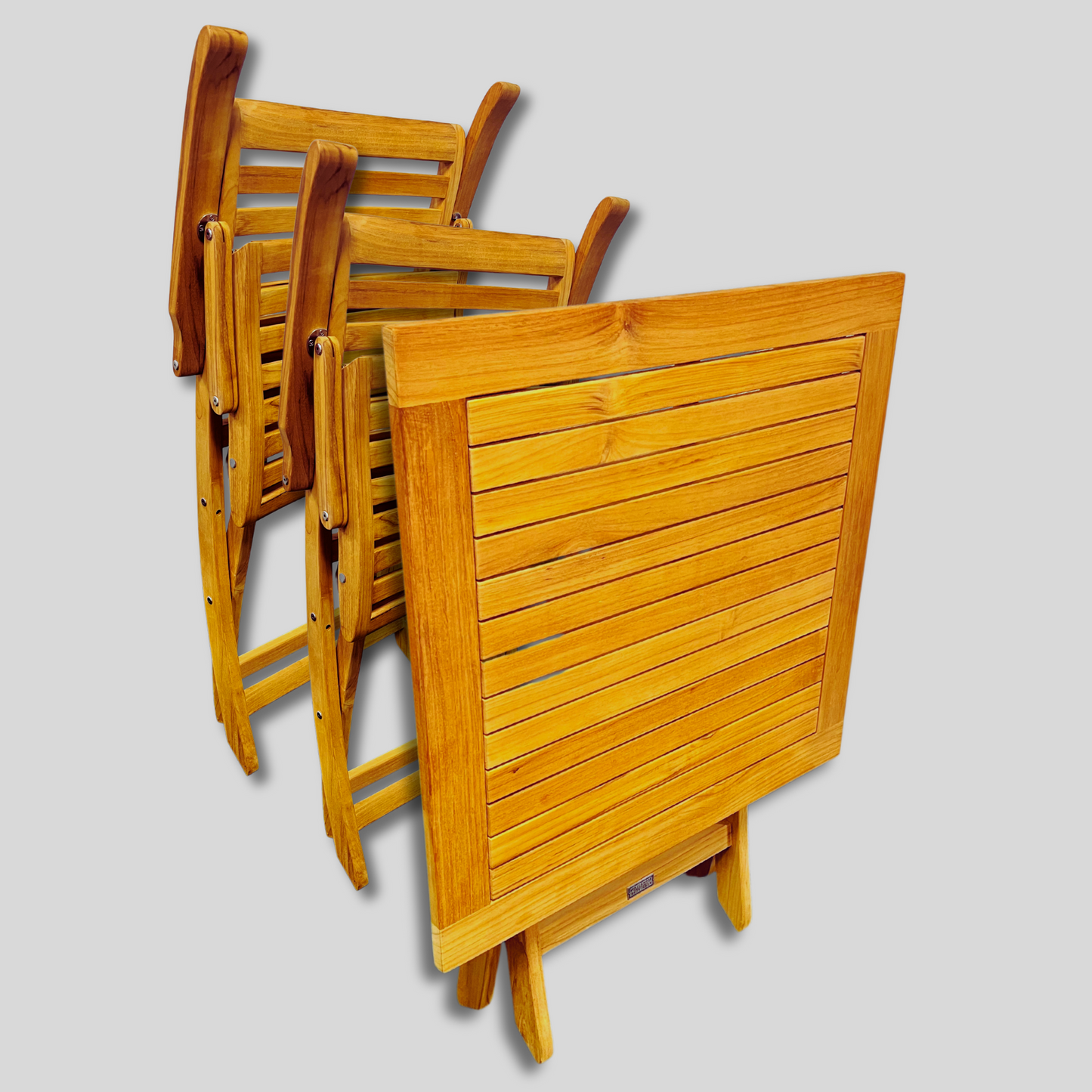 Ensemble Kakahiaka avec table pliante carrée