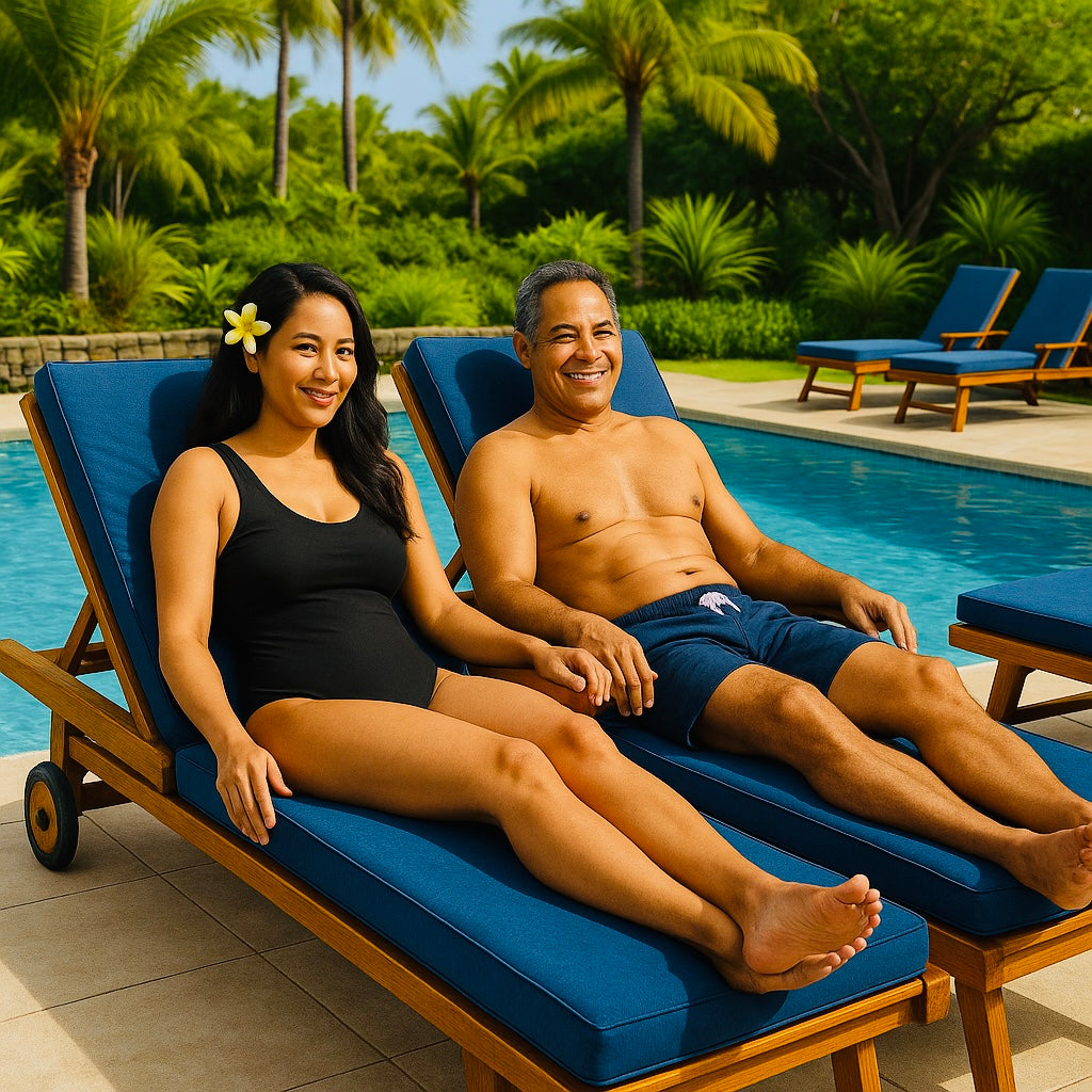 L2203 - Chaise longue de piscine