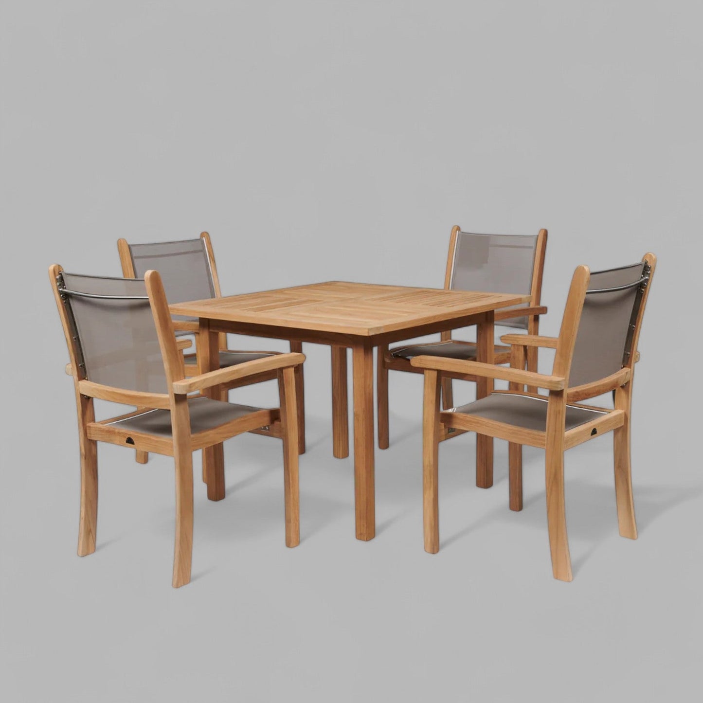 HLAC671 - Fauteuil en teck perle