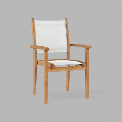 HLAC671 - Fauteuil en teck perle