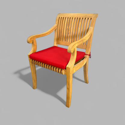 CU002 - Coussin de chaise en oléfine de 4 cm (17,5 x 18,5)