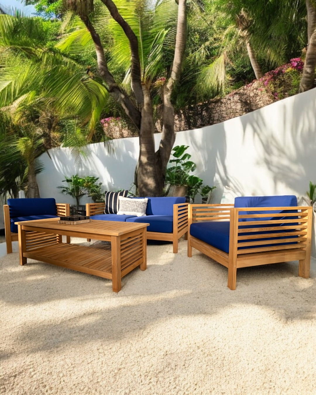 Ensemble de salon d'été deux places