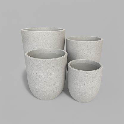 VT166ABCD - Jardinière TRIBECA en mousse LITE et béton