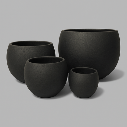 VT43ABCD - Jardinière en mousse légère et béton