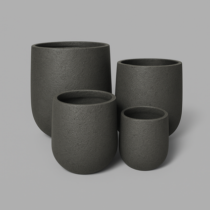 VT133ABCD - Jardinière Bordeaux Foam Lite et béton