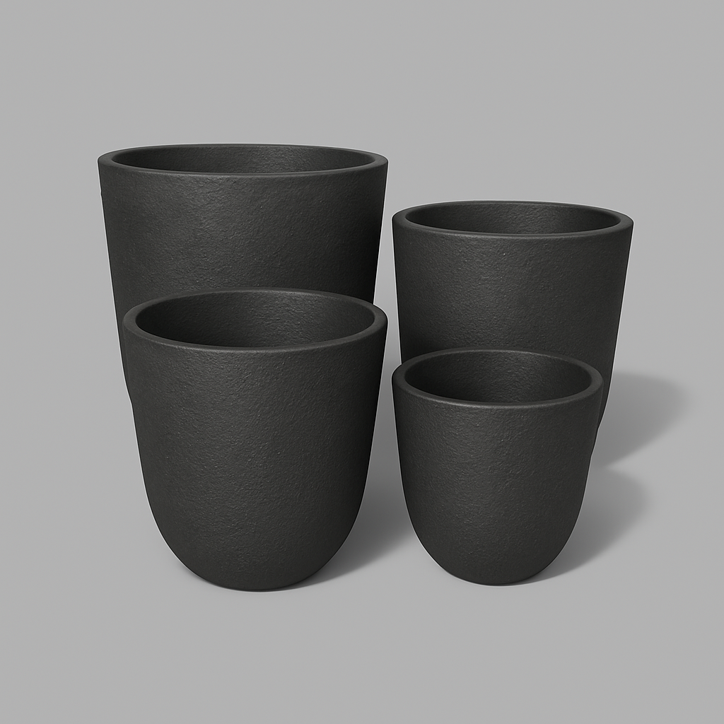 VT166ABCD - Jardinière TRIBECA en mousse LITE et béton