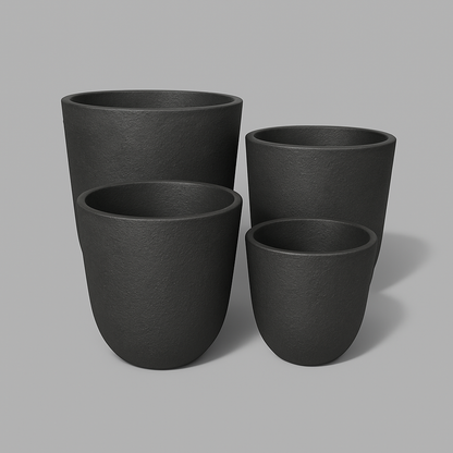 VT166ABCD - Jardinière TRIBECA en mousse LITE et béton