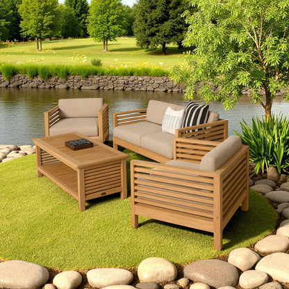 Ensemble de salon d'été deux places