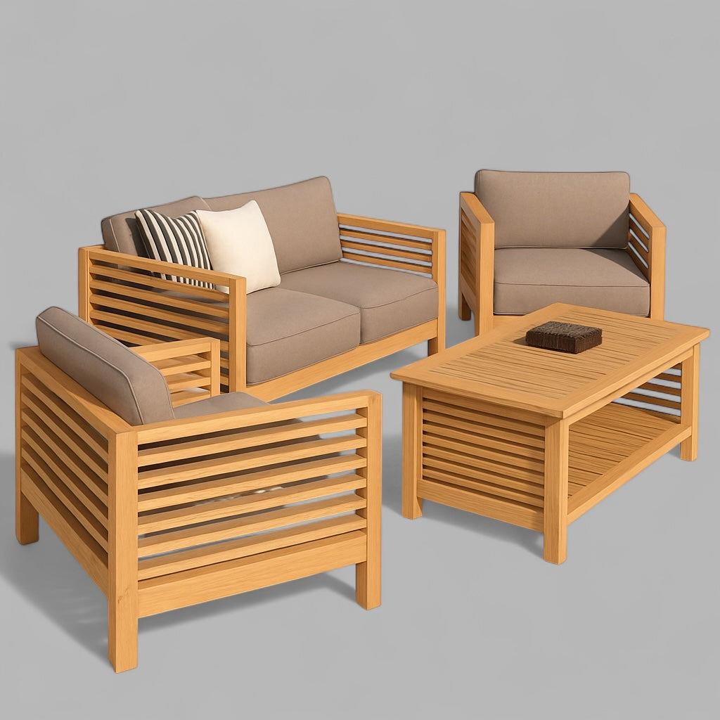 Ensemble de salon d'été deux places