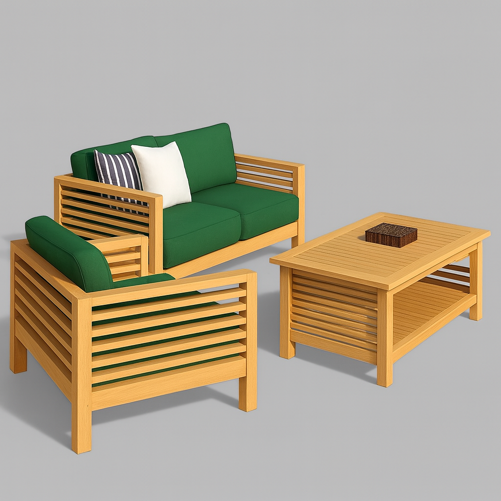 Ensemble de salon d'été deux places