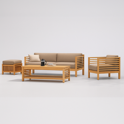 Ensemble de canapés d'été