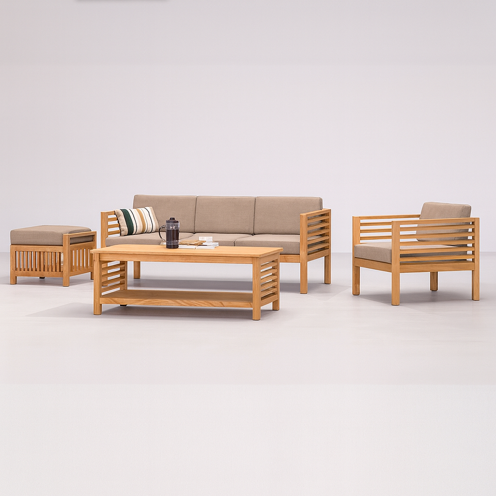 Ensemble de canapés d'été