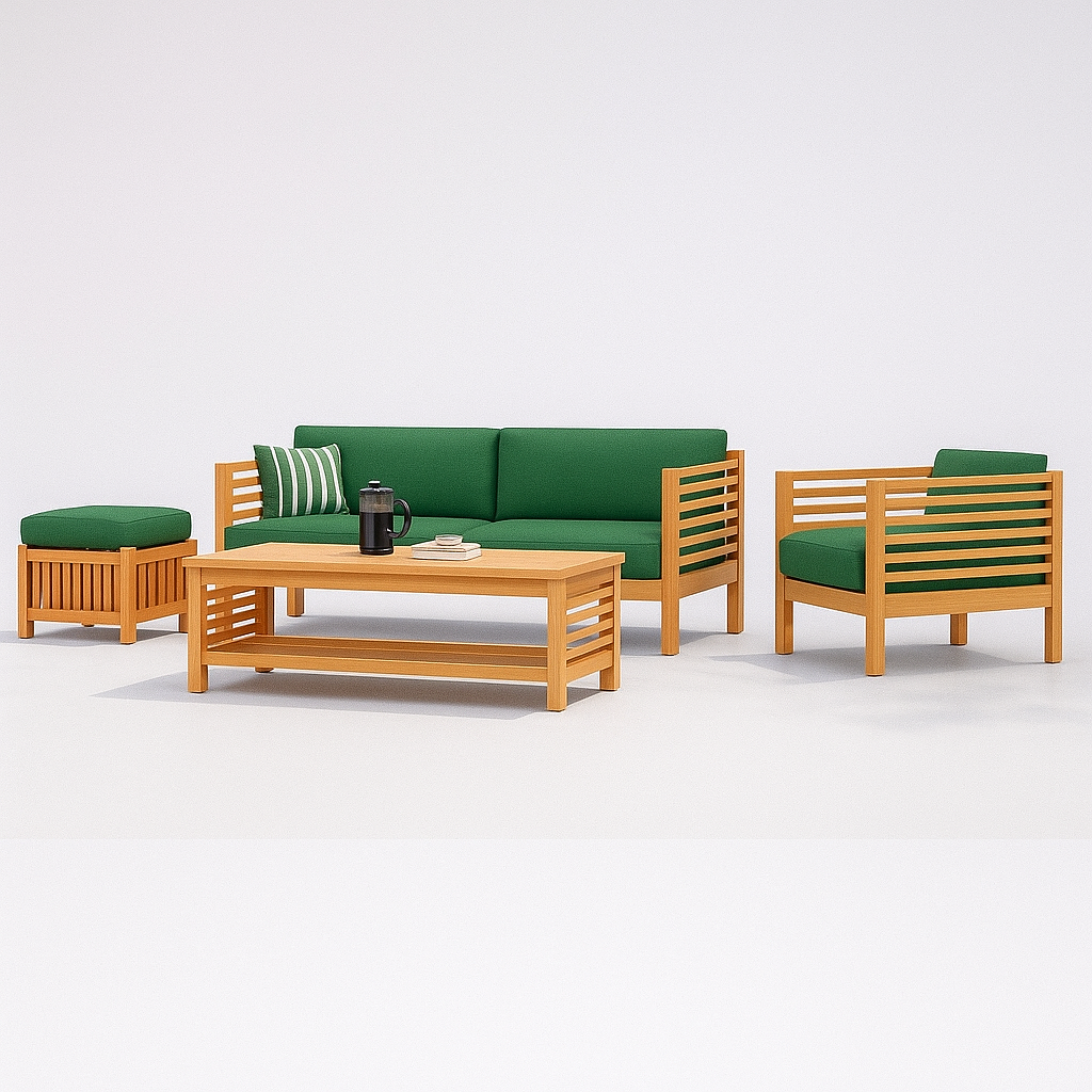 Ensemble de canapés d'été