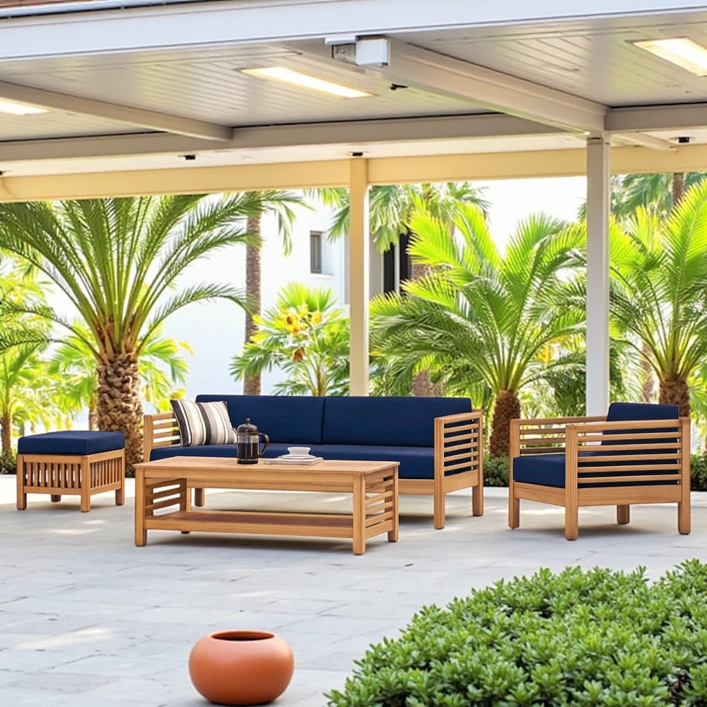 Ensemble de canapés d'été