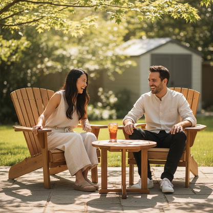 Ensemble Adirondack et table ronde