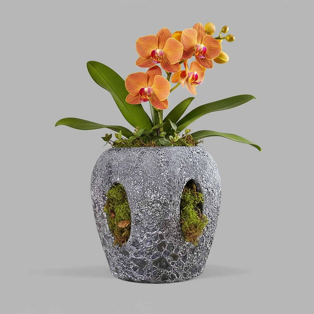 VT-ORC-P10 - Pot à orchidées Makaha