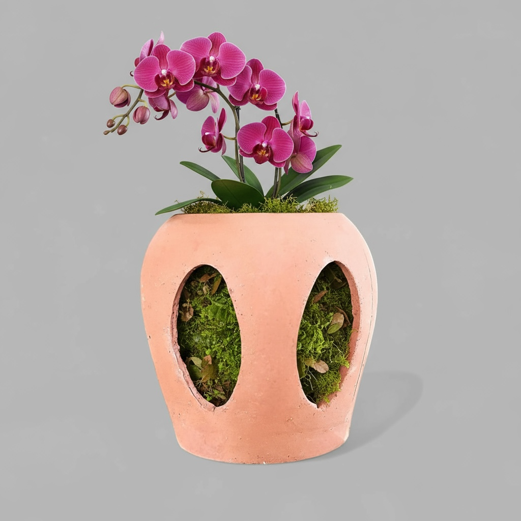 VT-ORC-P10 - Pot à orchidées Makaha