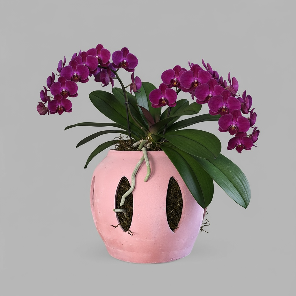 VT-ORC-P9 - Pot à orchidées Alohi