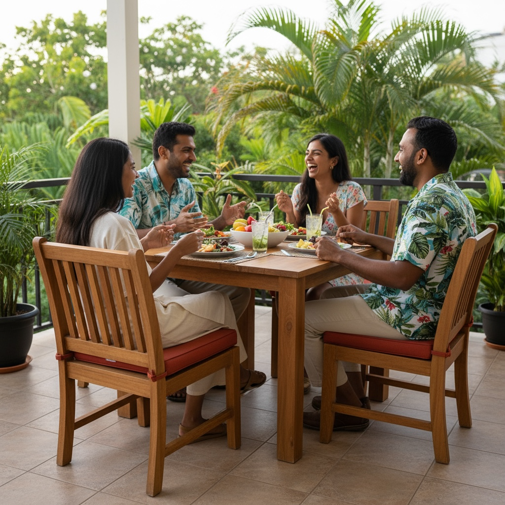 T1902 - TABLE CARRÉE KULA