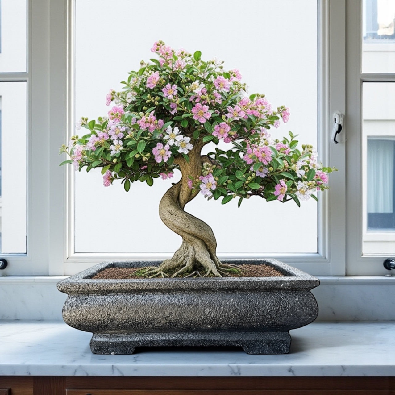 VTA101 - Jardinière à bonsaï rectangulaire