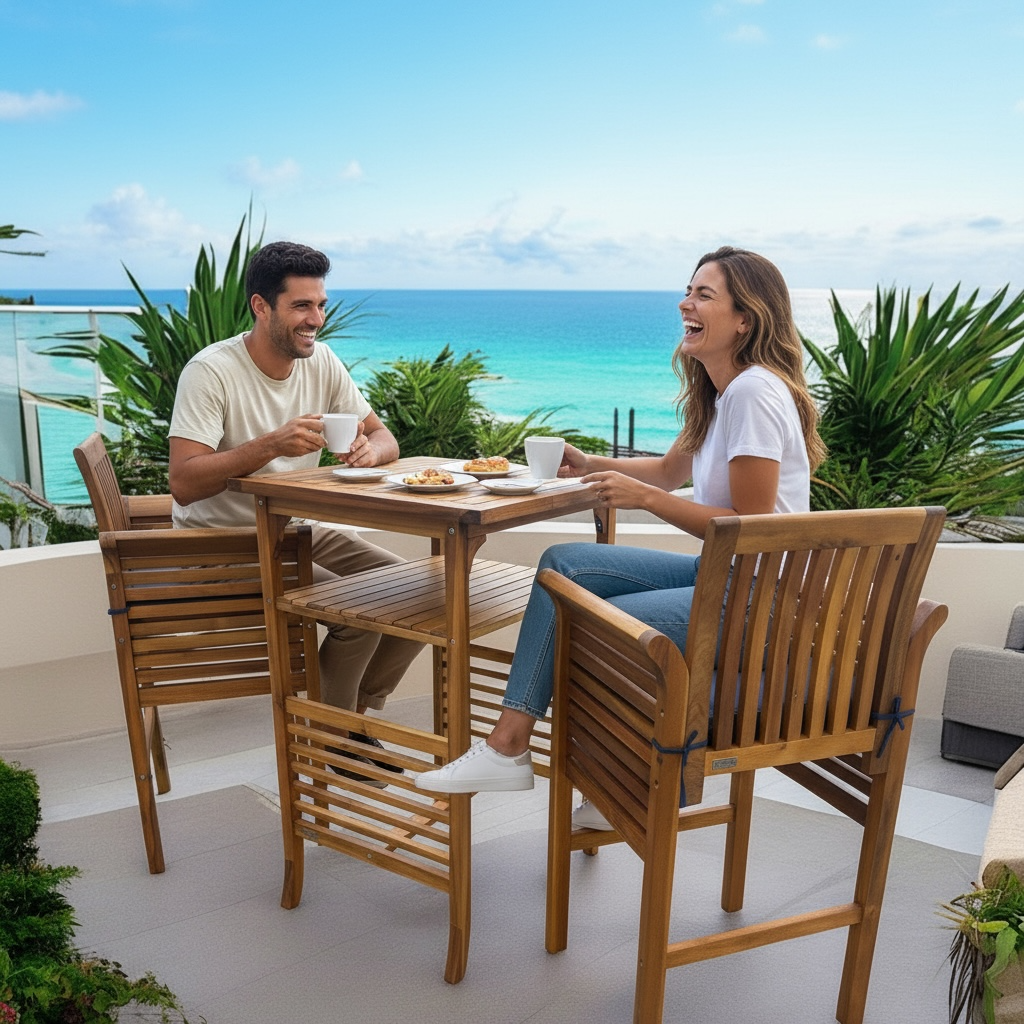 Ensemble de bar haut Riviera