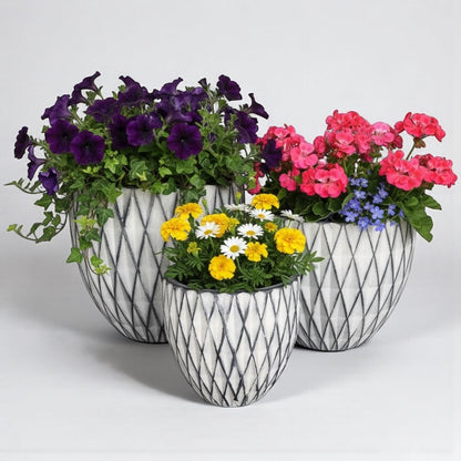 VT329 - Jardinière en ciment et sable lavé