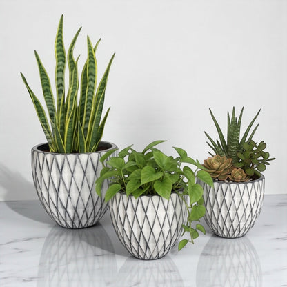 VT329 - Jardinière en ciment et sable lavé