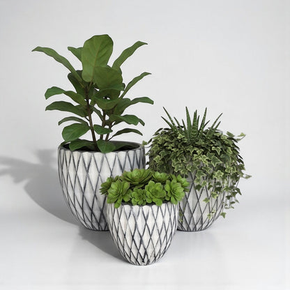 VT329 - Jardinière en ciment et sable lavé