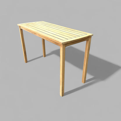 Ensemble bistro en teck à hauteur de comptoir Kilohana