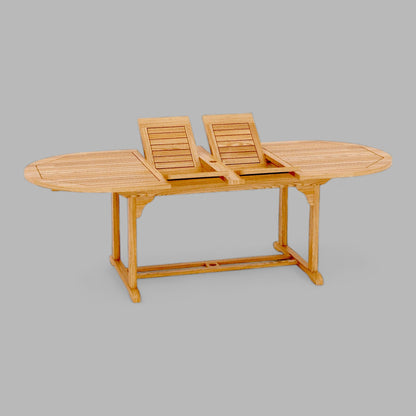 HLT573 - Table d'extension en teck de janvier