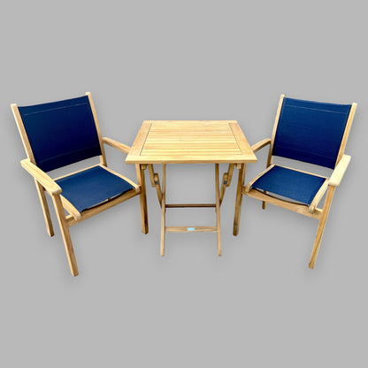 Ensemble Kakahiaka avec table pliante carrée