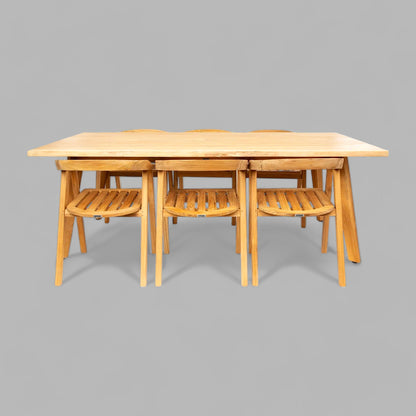 HLT2390 - Table à manger en teck La Costa