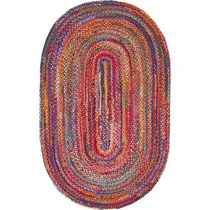 Tapis de sol bohème tressé à la main Nuloom Tammara