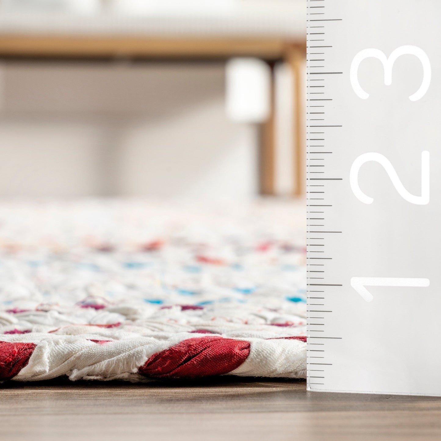 Tapis de sol bohème tressé à la main Nuloom Tammara