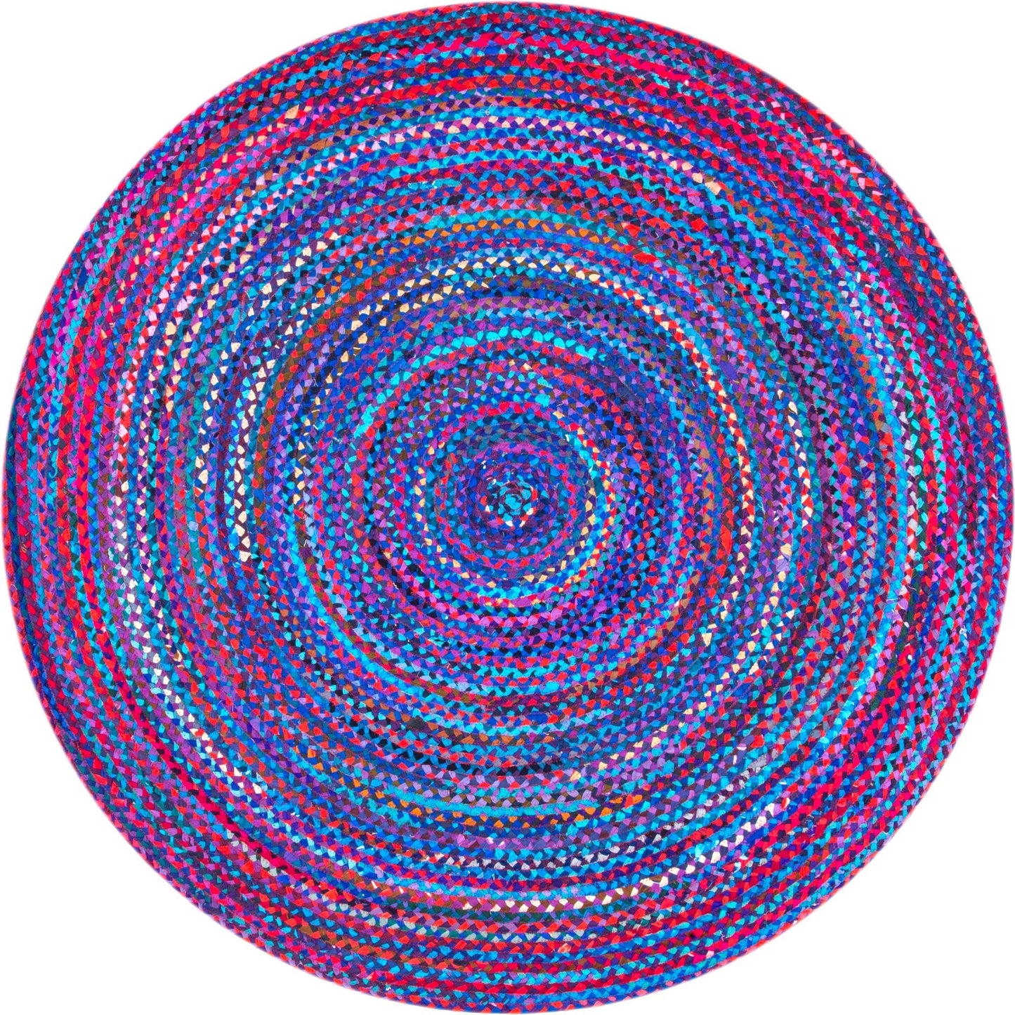 Tapis de sol bohème tressé à la main Nuloom Tammara