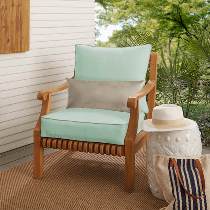 Ensemble de coussins de chaise et oreillers Oakley Sunbrella Solid pour intérieur/extérieur