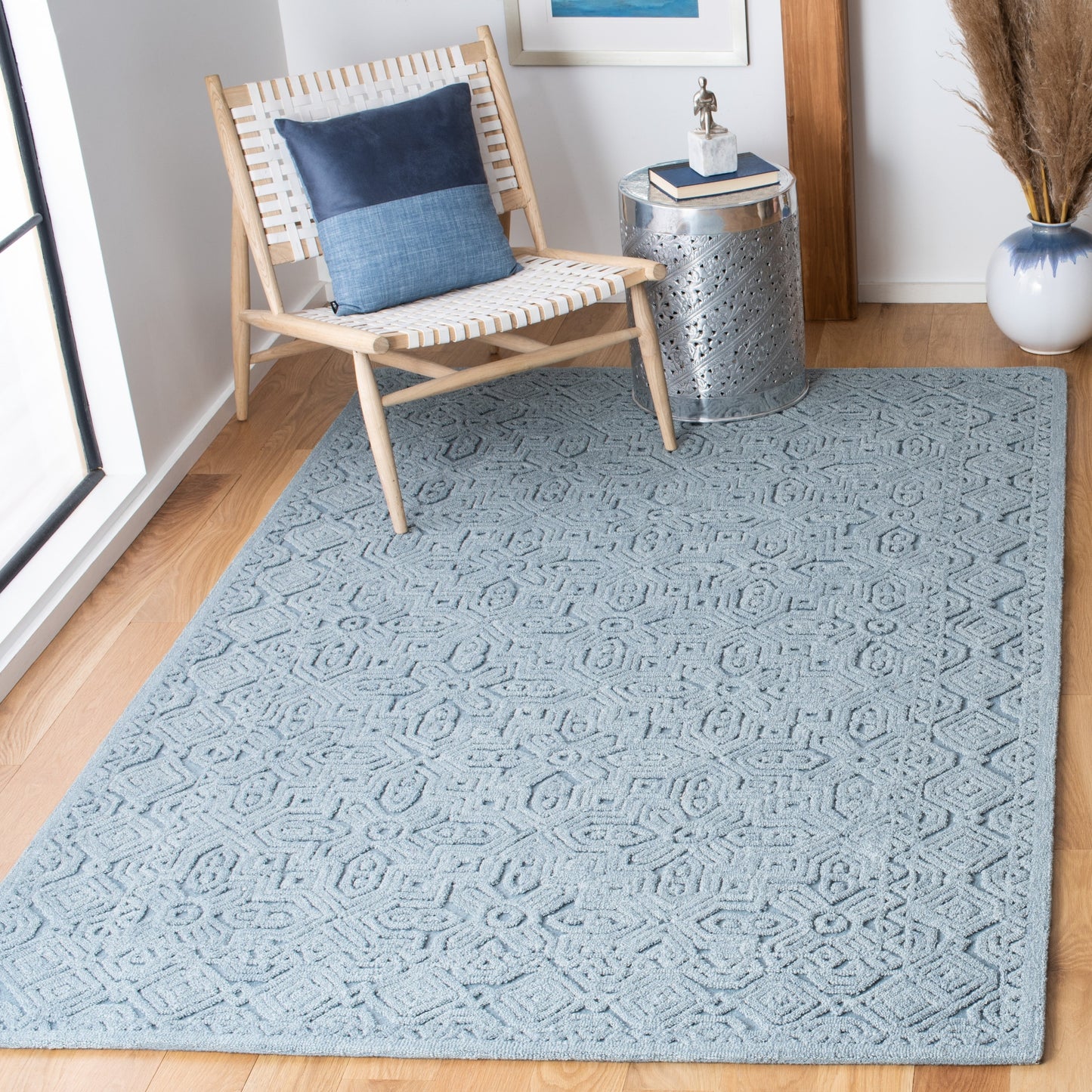 Tapis texturé en laine Tarsha fait main SAFAVIEH