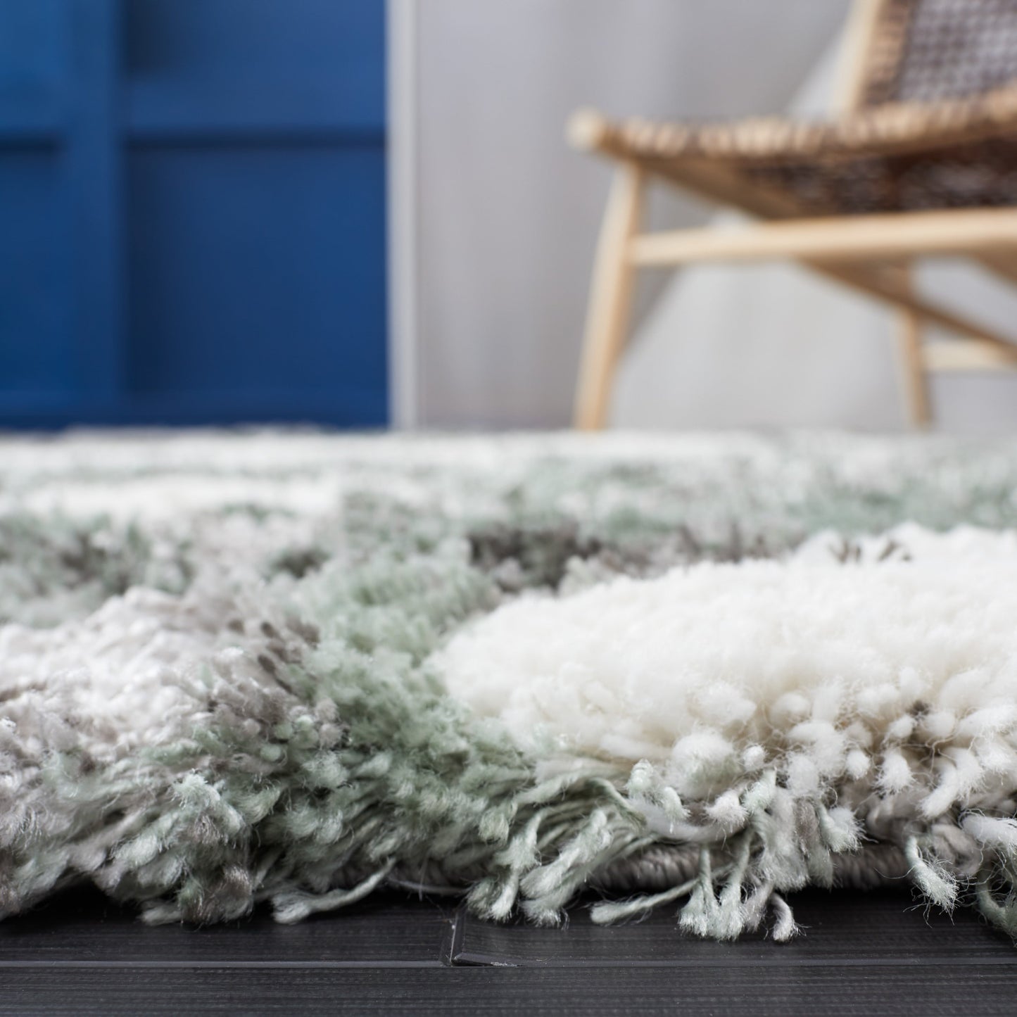 Tapis SAFAVIEH Horizon Shag Remona de 6,6 cm d'épaisseur