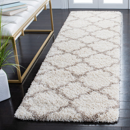 Tapis SAFAVIEH Hudson Shag Jeryl Glam Trellis de 5 cm d'épaisseur