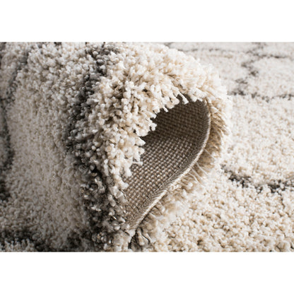 Tapis SAFAVIEH Hudson Shag Jeryl Glam Trellis de 5 cm d'épaisseur