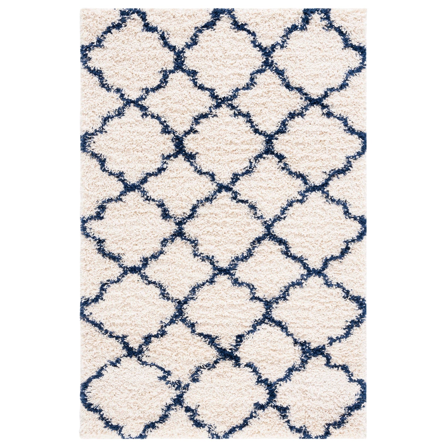 Tapis SAFAVIEH Hudson Shag Jeryl Glam Trellis de 5 cm d'épaisseur
