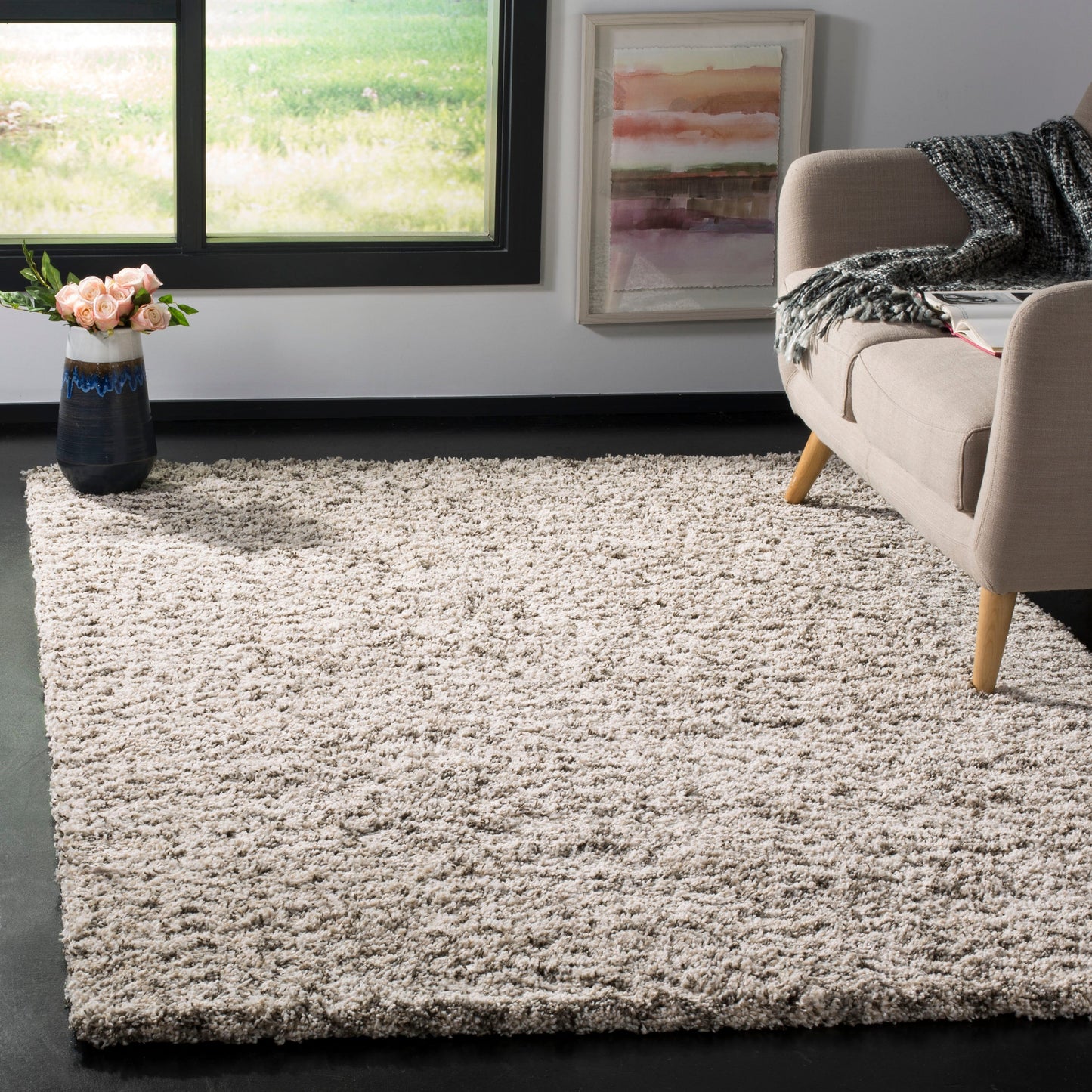 Tapis SAFAVIEH Hudson Shag Kirti de 5 cm d'épaisseur